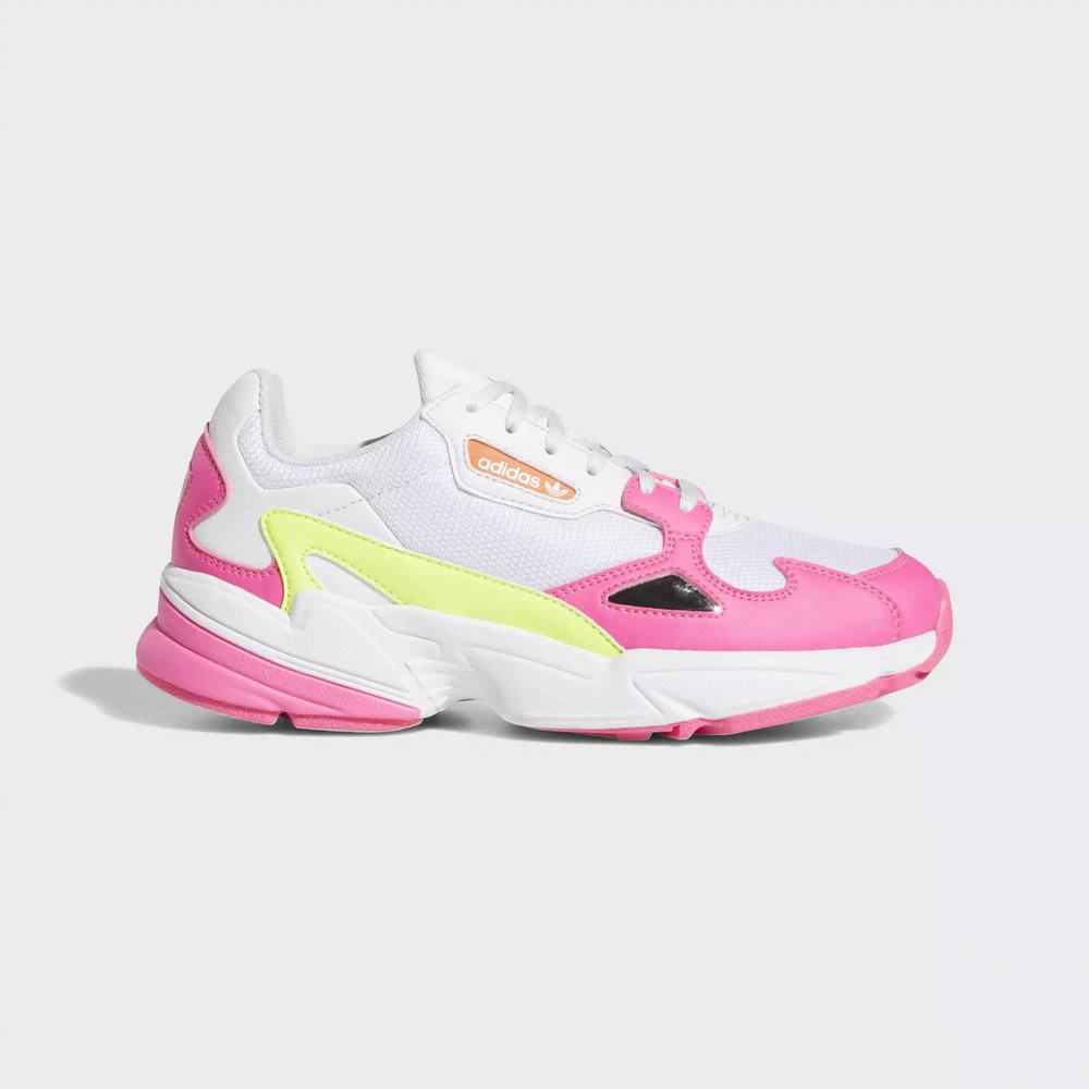 Adidas Falcon Tenis Rosas Para Mujer (MX-76293)